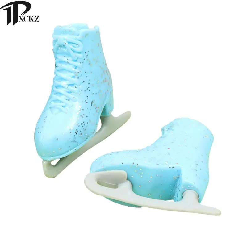 

1Pairs Dollhouse Gift For Kid Doll Skates Decorative Toy Kids Toy Play Doll Accessories Doll House Skates