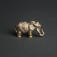 antique brass elephant desktop ornament creative tea pet ornament crafts