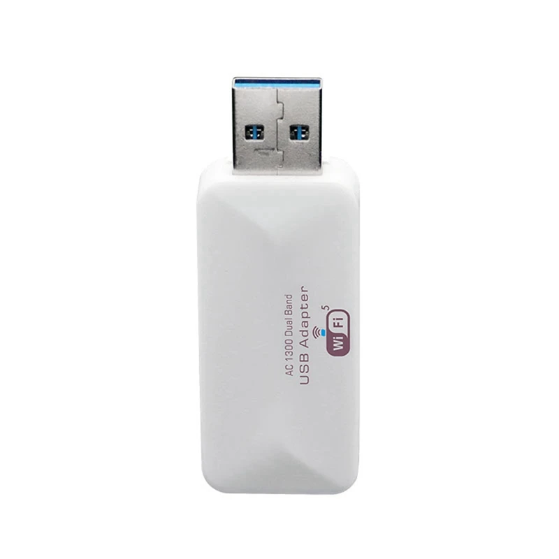 

Мини USB Wifi адаптер беспроводной AC Wifi адаптер двухдиапазонный 2,4G/5G 1300 Мбит/с антенна для Windows 7/8/10