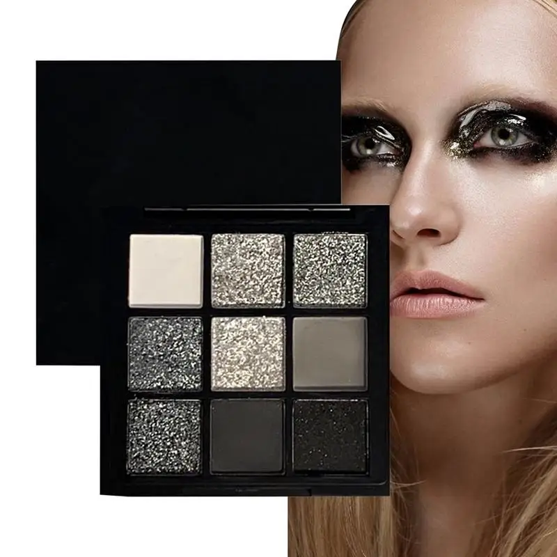 

Smokey Eye Makeup Palette 12 Colors Black Silver Natural Smokey Eye Makeup Palette Eye Palette Makeup Accessories For Business