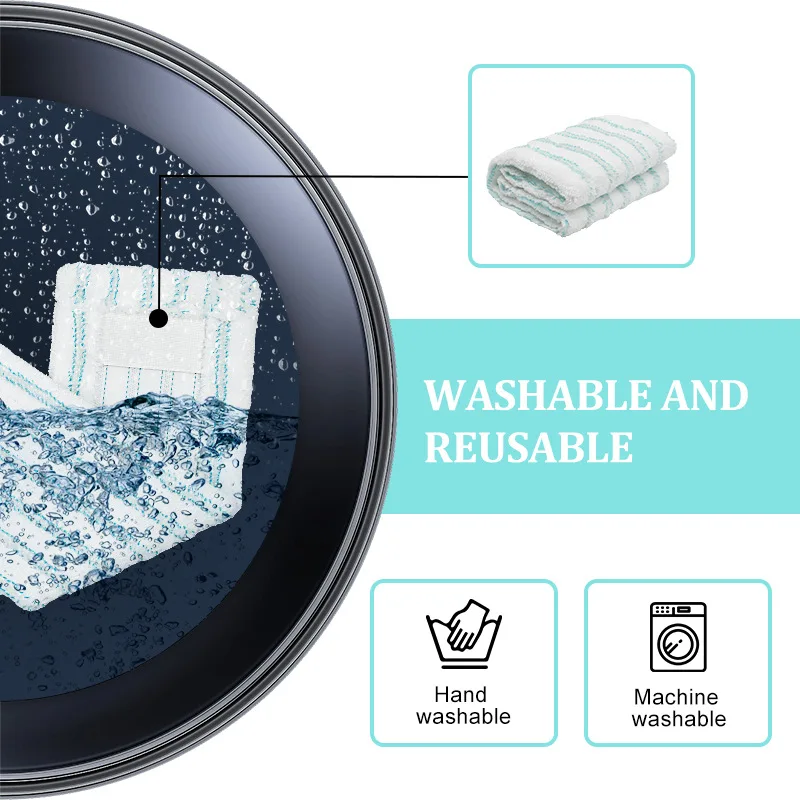 Сменная Накладка для робота-пылесоса насадка швабры Leifheit Profi XL Micro Cotton Plus