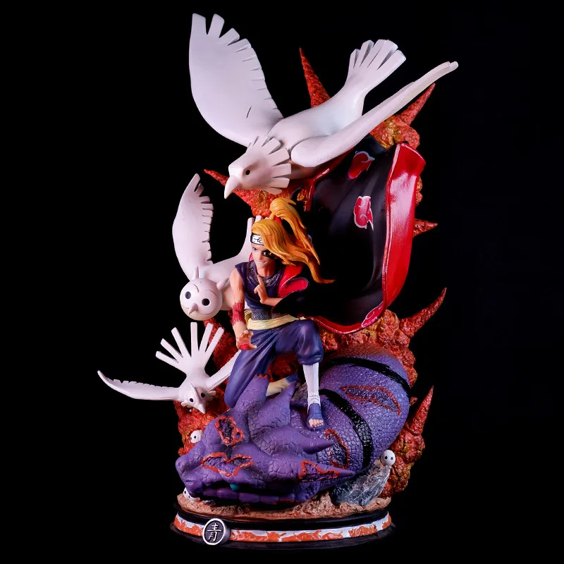 

Аниме Naruto Shippuden Akatsuki Deidara Battle Ver. Экшн-фигурка из ПВХ GK, игрушечная статуя, Коллекционная модель, детские игрушки, кукла, подарки, 40 см
