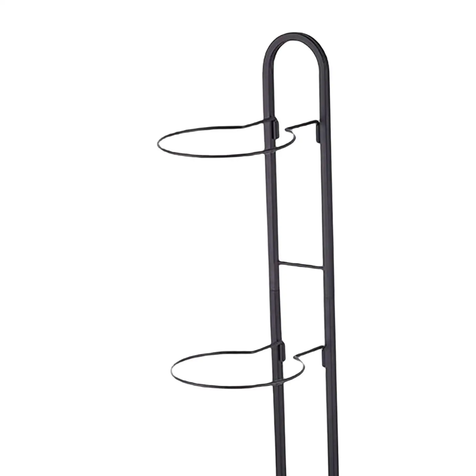 

Black Metal Basketball Display Storage Rack Shelf Balls Holder Space Saver