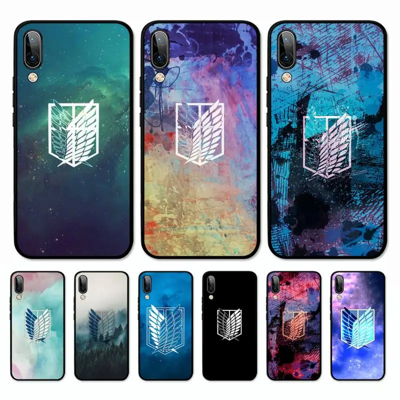 

Attack On Titan Phone Case for Vivo Y91C Y11 17 19 17 67 81 Oppo A9 2020 Realme c3
