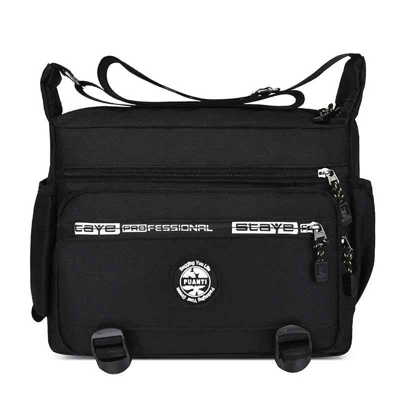 Men Waterproof Oxford Shoulder Bags Pocket Luxury Handbags Men Shopper Crossbody Bags Designer High Quality Soft Tote