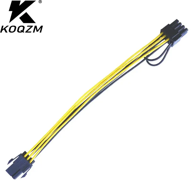 Кабель питания PCI Express на Dual PCIE 8 (6 + 2), кабель питания для материнской платы, Графическая карта, PCI-E GPU, кабель передачи данных, разветвитель, 6 контактов, 22 см, 32 см