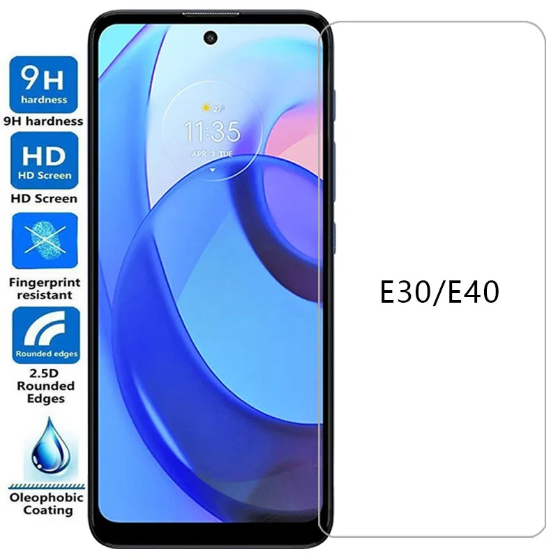 Защитная пленка для экрана motorola moto e30 e40 защитное закаленное стекло на motoe30 motoe40 e 30