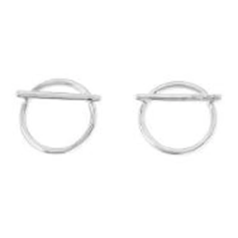

2022 New Fit UNO DE 50 Fashion Plated 925 Silver 14k Gold Charm Silver Stud Earrings Niche Jewelry Gift