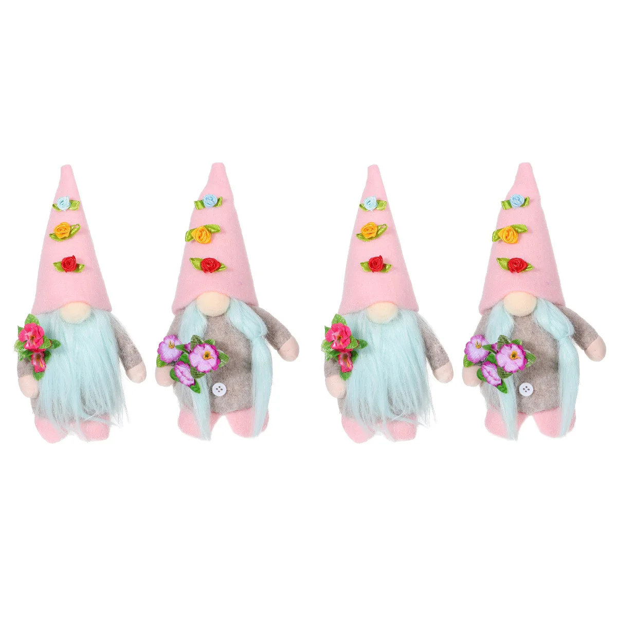 

4 Pcs Mother's Day Decoration Mother's Day Gnome Plush Dolls Great Gifts