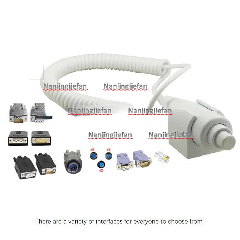 

X-ray machine Dental hand-held button switch COM port Handbrake switch DR exposure Handbrake TPU line 14 kinds of interfaces