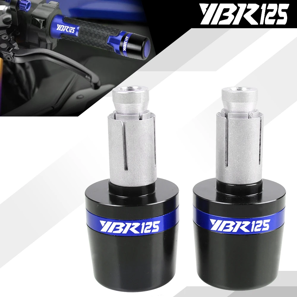 

Anti-Slip Handlebar Hand Grips Motorbike For YAMAHA YBR125 YBR 125 2005 2006 2007 2008 2009 2010-2014 Handle Bar Ends Cap Plug