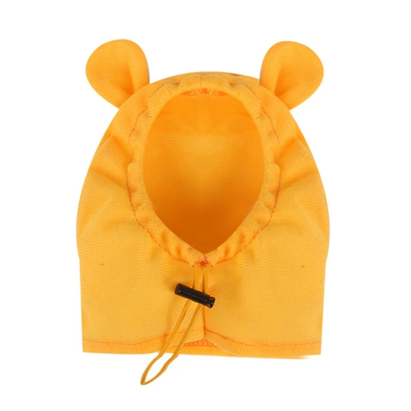 

Cat Funny Cap Pet Hat Cute Bear with Ears Design Soft Comfortable Kawaii Costume Accessories Safe & Warm Material