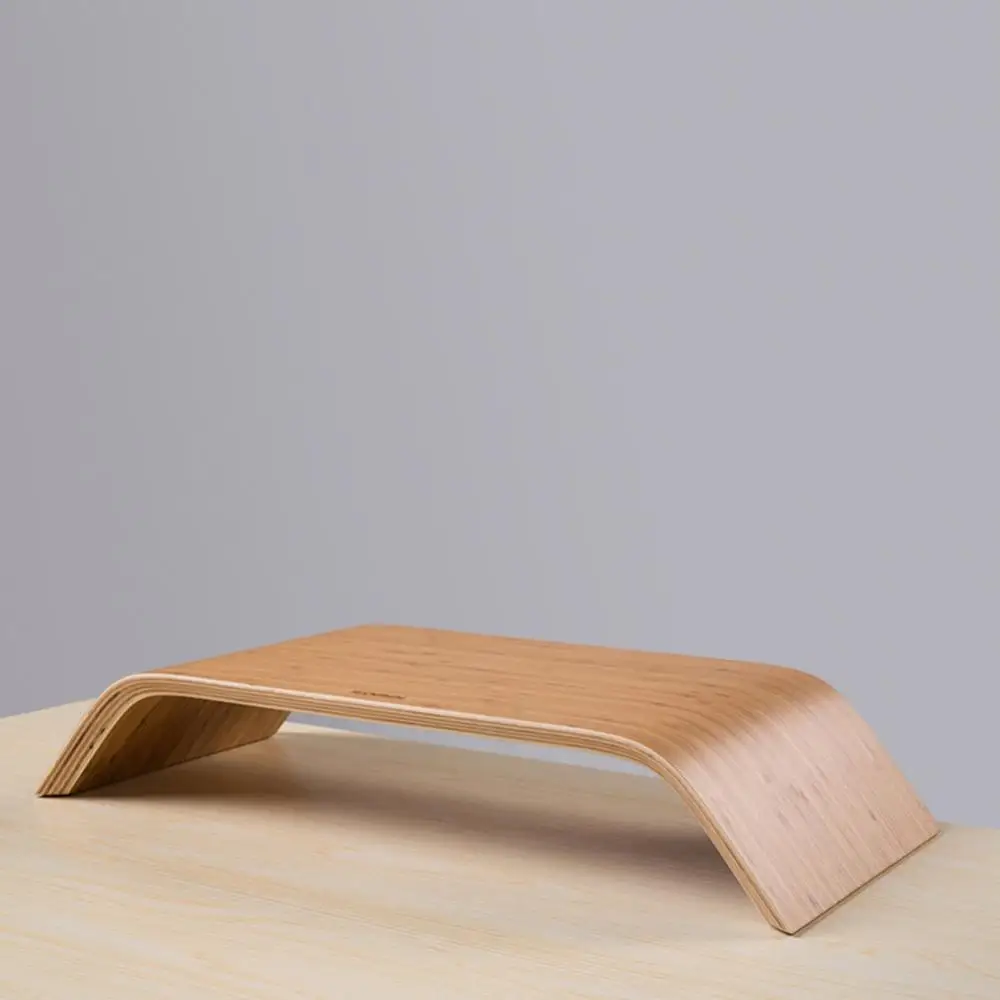 

Universal Desktop PC Monitor Notebook Laptop Heighten Bamboo Stand Base Holder