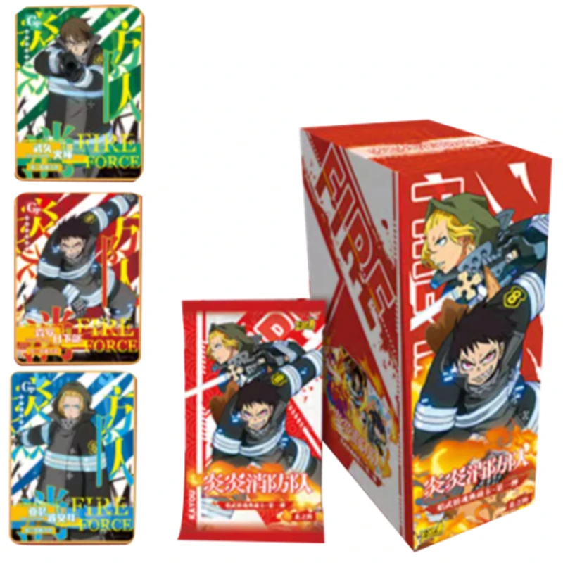 

Kayou Fire Force Card LGR Comics Surrounding AFull Set of Card Shinra Kusakabe Maki Oze Kotatsu Tamaki Collection Gift SSR HN
