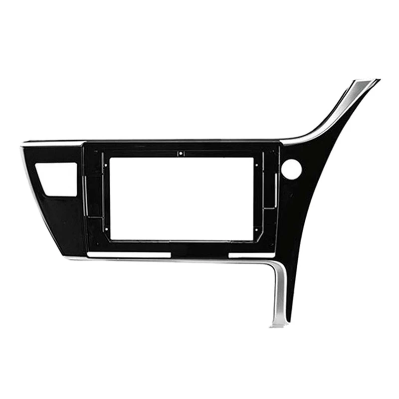 

10,1 дюймовый 2 Din автомобильный стерео радио Fascia Dash Player DVD адаптер рамка панель для TOYOTA Corolla 2017-2018 RHD