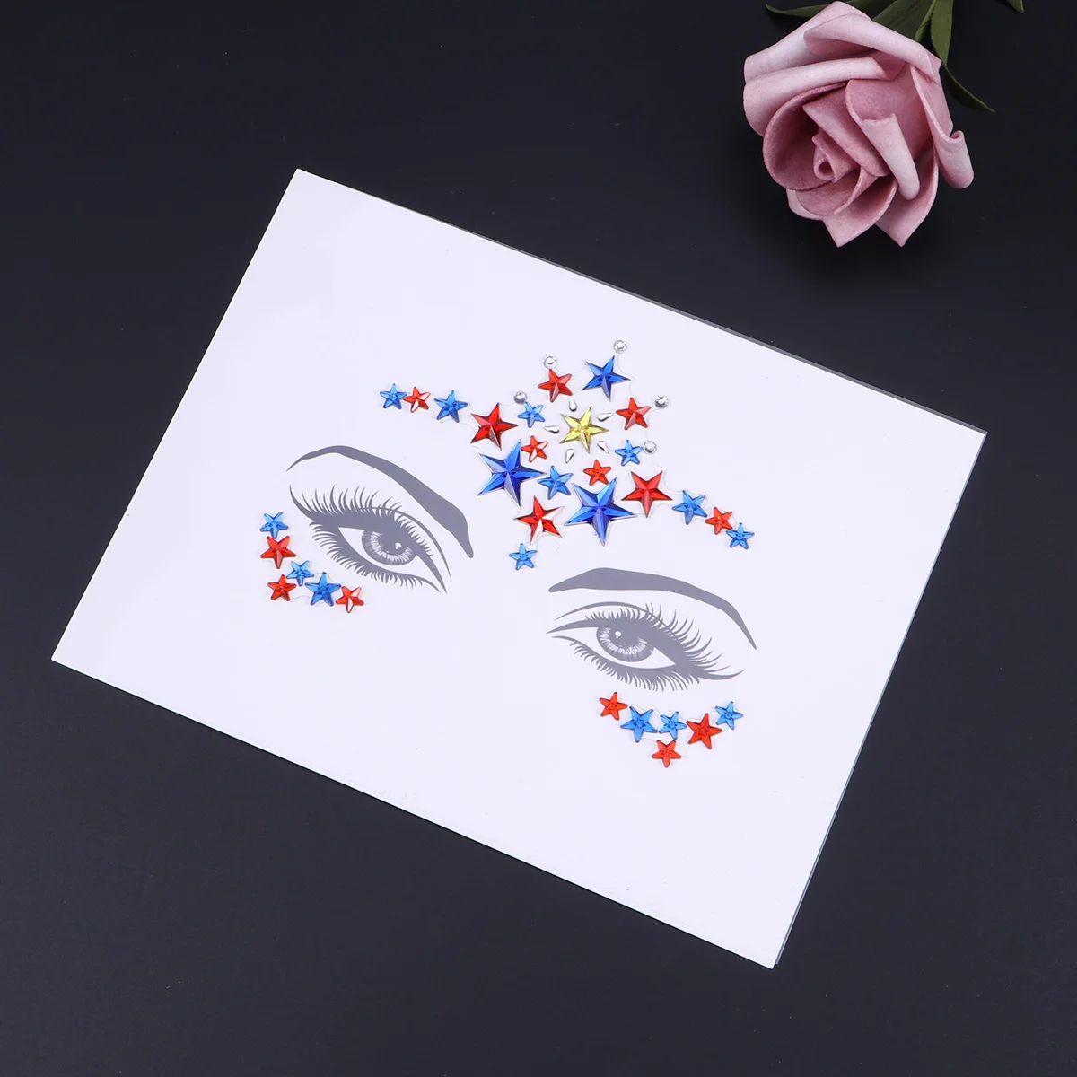 

Gems Stickers Rhinestone Temporary Rhinestone Sticker Glitter Stickers Festival
