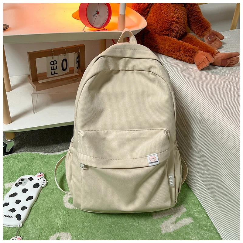 

College Student Women Backpack School Bag for Teenagers Girls Nylon Campus Leisure Japanese Korean Bagpack