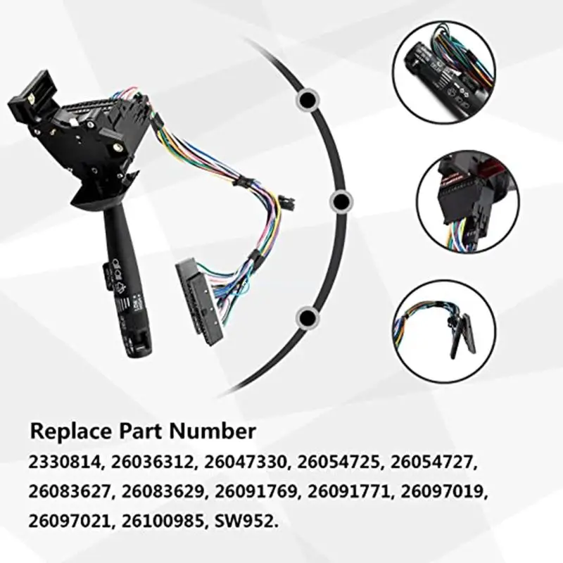 Комплект кнопок переключателя круиз-контроля на рулевом колесе замена 26100985