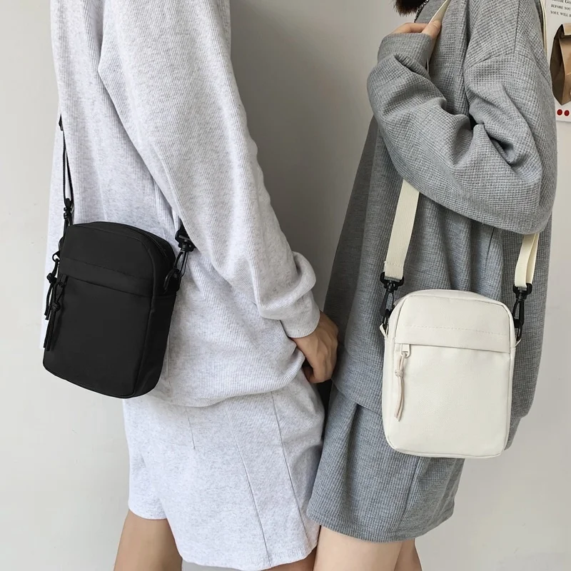 

2023 Оксфордские женские сумки через плечо маленькие сумки на плечо для мужчин корейские однотонные студенческие сумки для телефона мини сумки-мессенджеры