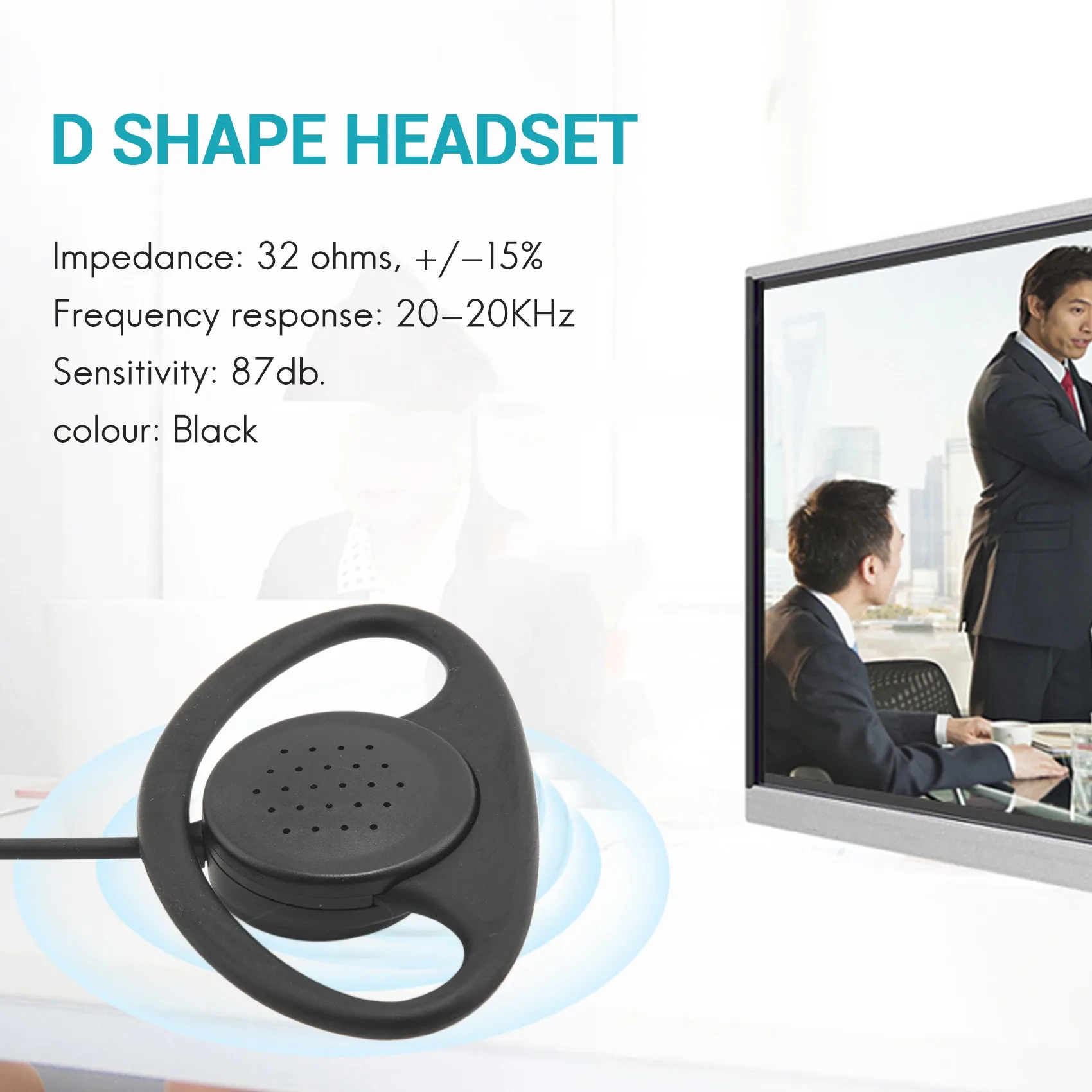 Наушники-вкладыши с разъемом 3 5 мм для прослушивания музыки и микрофона MOTOROLA KENWOOD