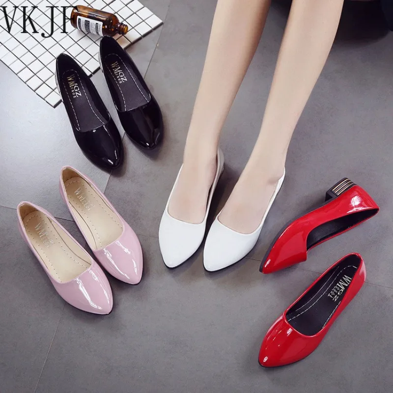 

Flats Shoes Woman Patent Leather Low Heel Slip on Comfortable Casual Women Shoes Footwear Leisure Bow Knot Loafers BeautyFeet