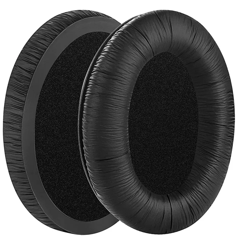 

Ear Pads Cover For Sennheiser PC350 PC350 SE PXE350 HME95 HMEC250 Headphones Earmuffs Black Replacement 1 Pair Wrinkled Leather