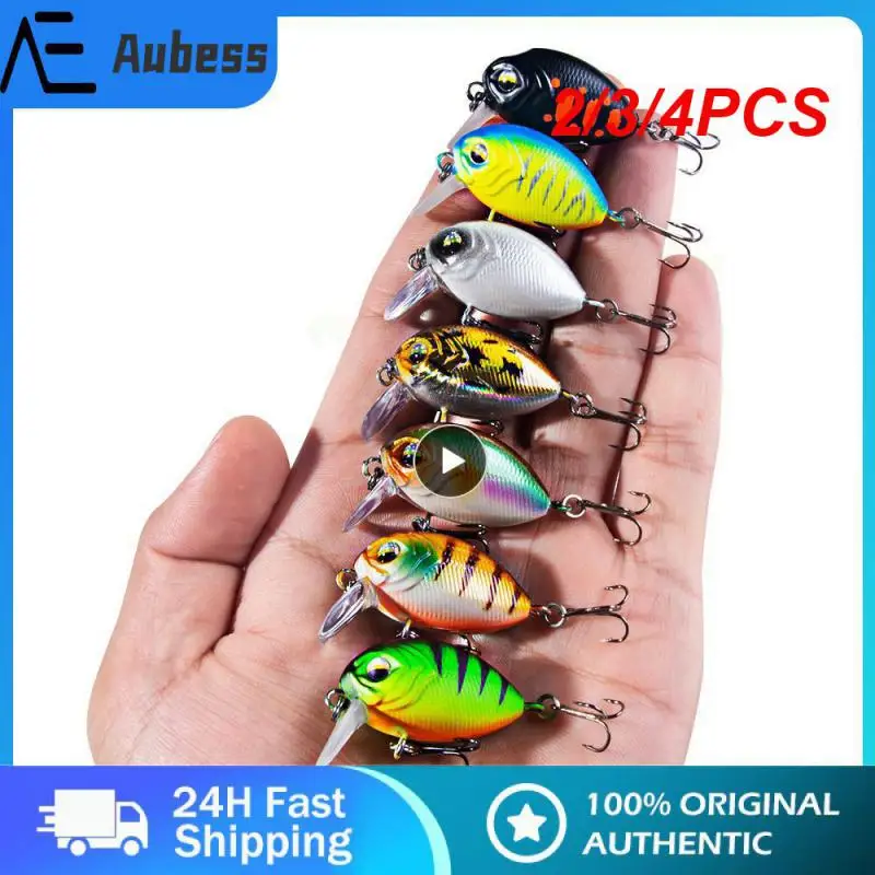 

2/3/4PCS Lure Bionic Bait Mini Hard Bait Little Fat Luya Bait Ultra-long Throw Fishing Accessories Artificial Bait
