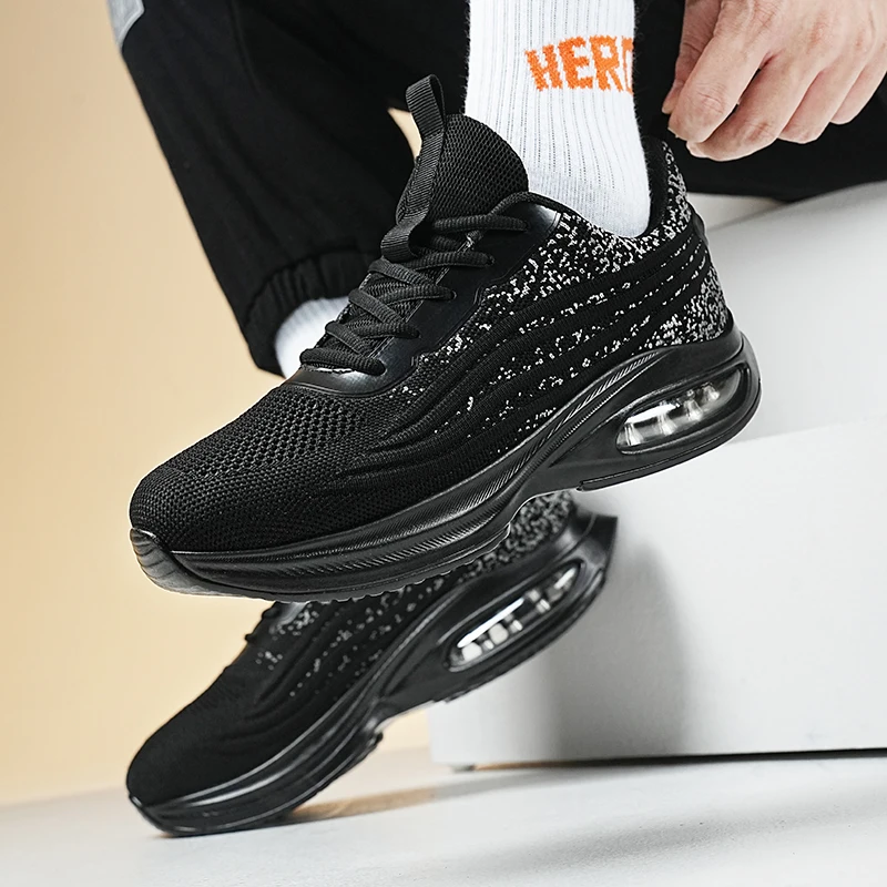 New Men's Running Shoes Professional Light Running Shoes Fashion Outdoor Breathable Jogging Shoes Men's Sneakers Size 39-46