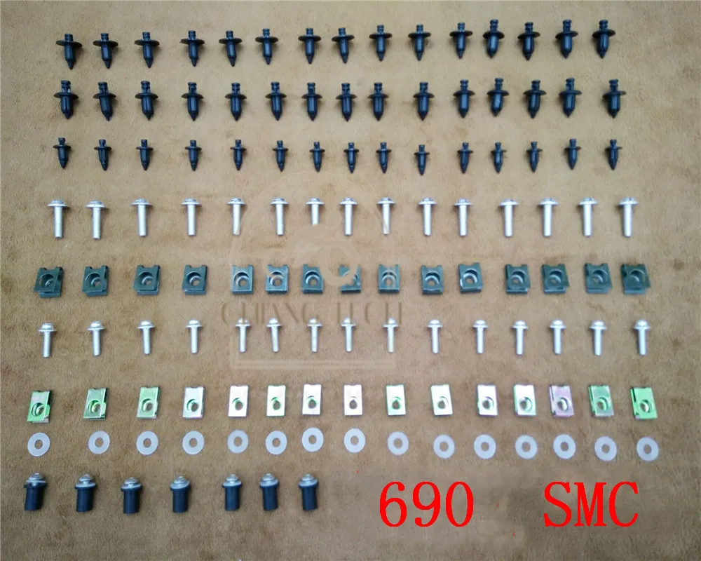 

Комплект обтекателей болты для кузова винты для KTM 690 SMC 2008-2011