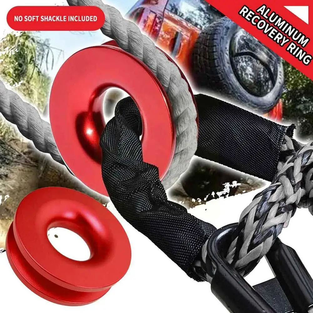 

Лебедка, захват, кольцо для мягкой скобы ATV UTV Rcovery 41000 фунтов, грузовые петли, захват, блок, лебедка, шкив, кабельный держатель