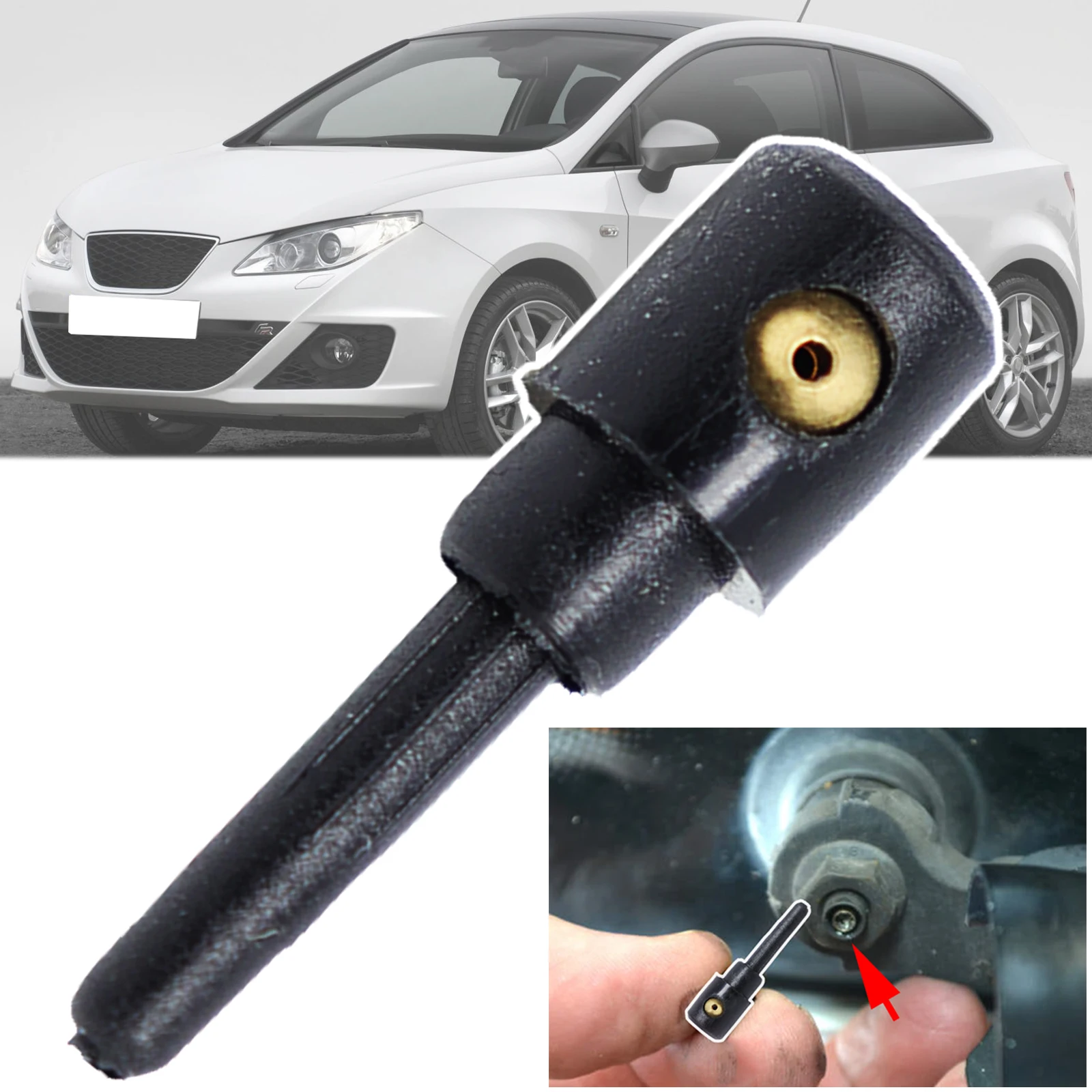 Омыватель лобового стекла для Seat Ibiza 6K MK2 6L MK3 6J MK4 1999 - 2016 Leon 1M Mk1 2000-2006 Toledo 5P 2004-09 |