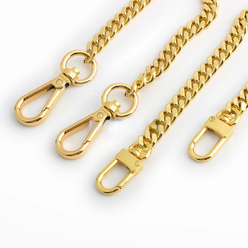 1-5 pieces 2.5-3mm thick Copper Bag Chain Metal Replacement Purse Chain Shoulder Crossbody Bag Strap for Cluth Handbag bag