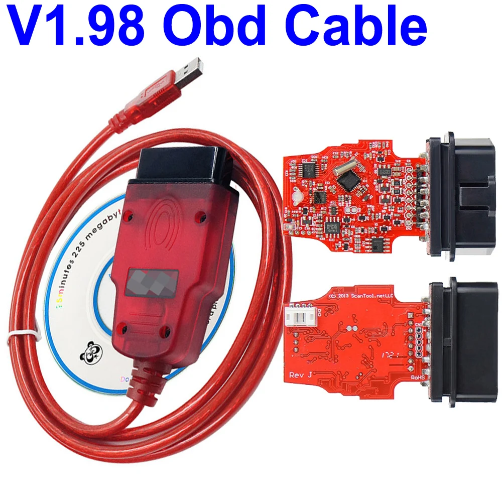 Автомобильный диагностический инструмент Renolink V1.87 V1.98 ECU Программатор OBD2 для Renault