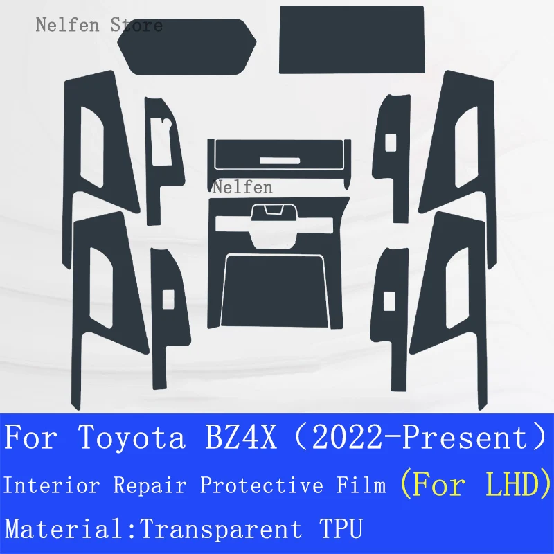 Защитная пленка для Toyota BZ4X(2022-2023) ТПУ с защитой от царапин