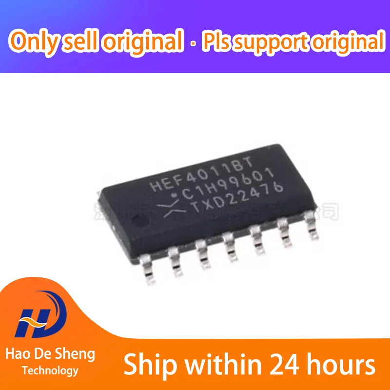 10 шт./партия HEF4011BT SOP-14 CD4011BM новый оригинальный внешний аккумулятор