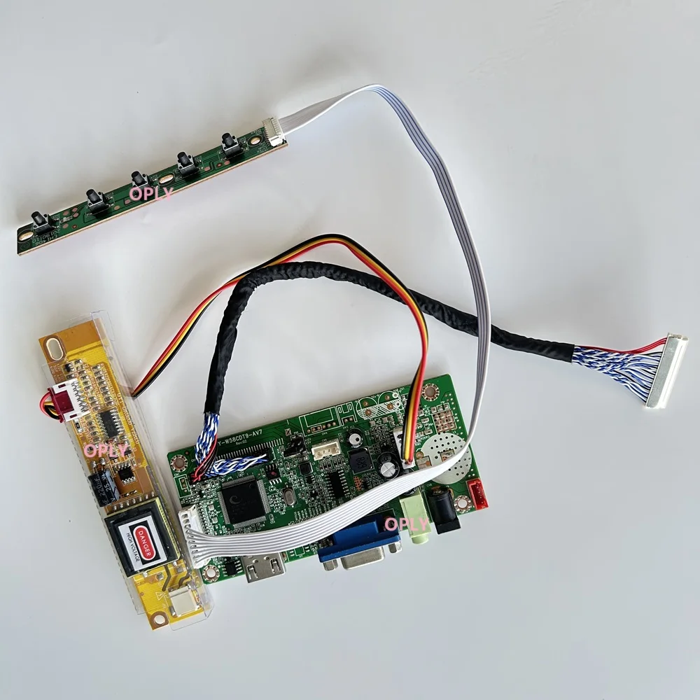 Плата контроллера 58C совместимый с HDMI комплект VGA для HSD150PX14-A00/A02 HSD150PX14 1024X768