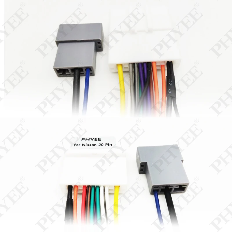 Жгут проводов для автомобиля 20-контактный кабель с антенной 3-контактный разъем