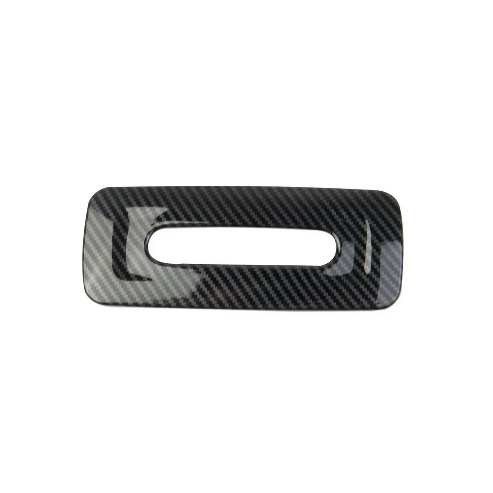 

1 Pcs ABS Carbon Fiber Color Roof Rear Reading Lamp Cover Decorator Frame Fit For Toyota Tundra 2022+ Car Styling Accessories