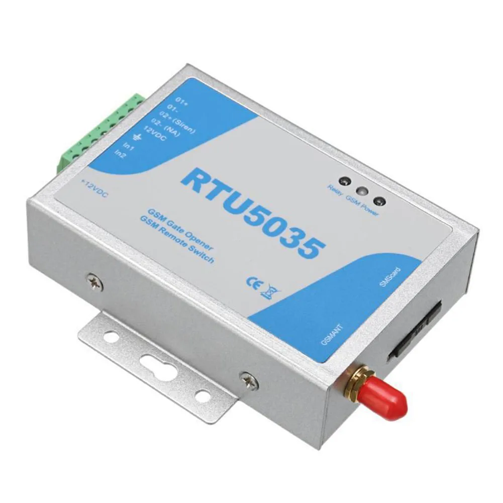 

RTU5035 GSM APP Remote Control Wireless Gate Opener Relay Switch Antenna Garage Door Opener Systems Building Hardware