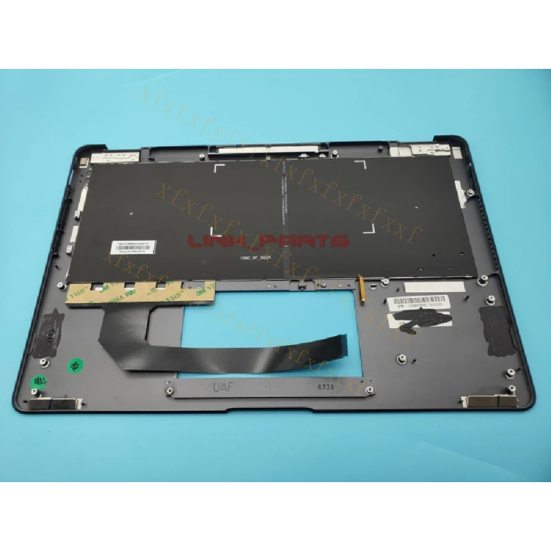 Английская клавиатура A+ для Asus ZenBook Flip S Q325U Q325UA с подсветкой и подставкой для рук (топкейс) (art.: 3920da982af7d) - 3920da982af7d