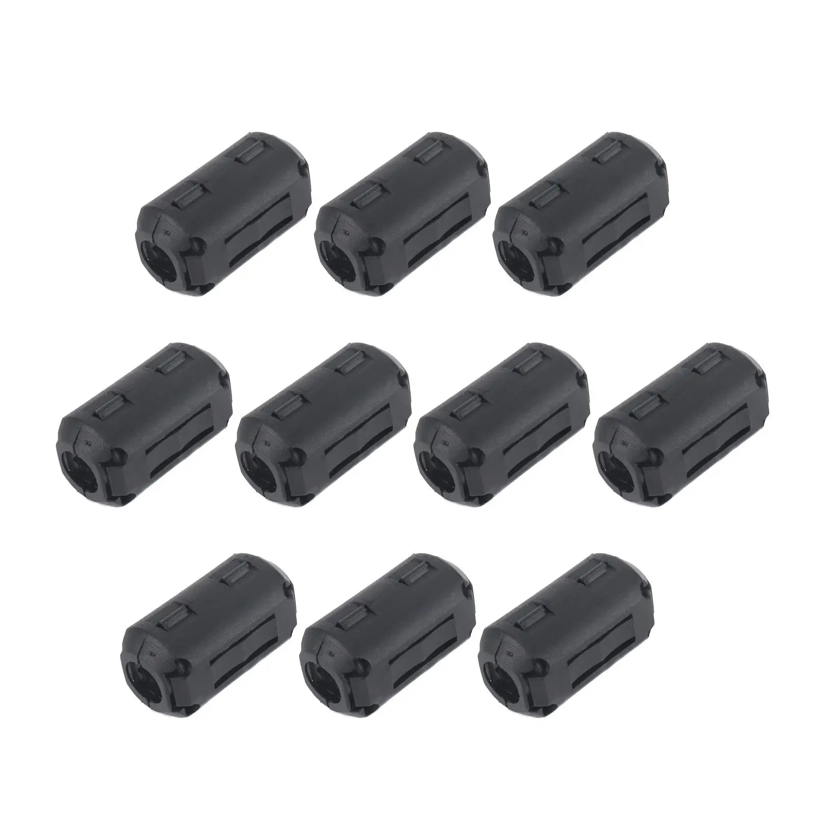 

10x 9mm ferrite Core ferrite Rings Easy to Install with Clips