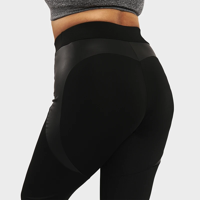 LUOYIYANG Plus Size Women's Leggings Patchwork Sports Yoga Pants Gym Fitness Workout Push Up Women Clothing 2023 L-4XL
