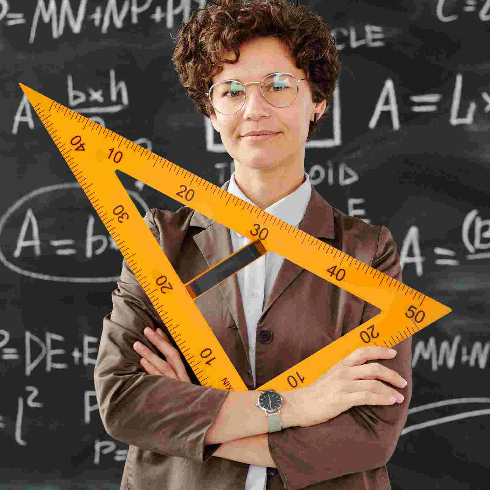 Обучающая треугольная линейка математические аксессуары доска для рисования