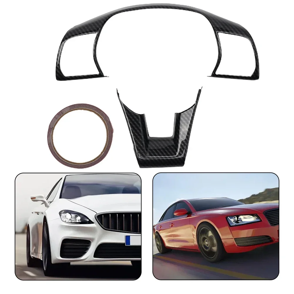 Накладка на кнопку рулевого колеса из углеродного волокна. Добавьте