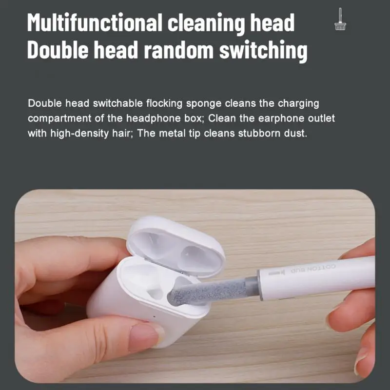 

For Pc Airpods Keyboard Cleaning Brush 5 In 1 Convenient Keycap Puller Set Dust Cleaning Brush Portable Earphone Cleaning Tools