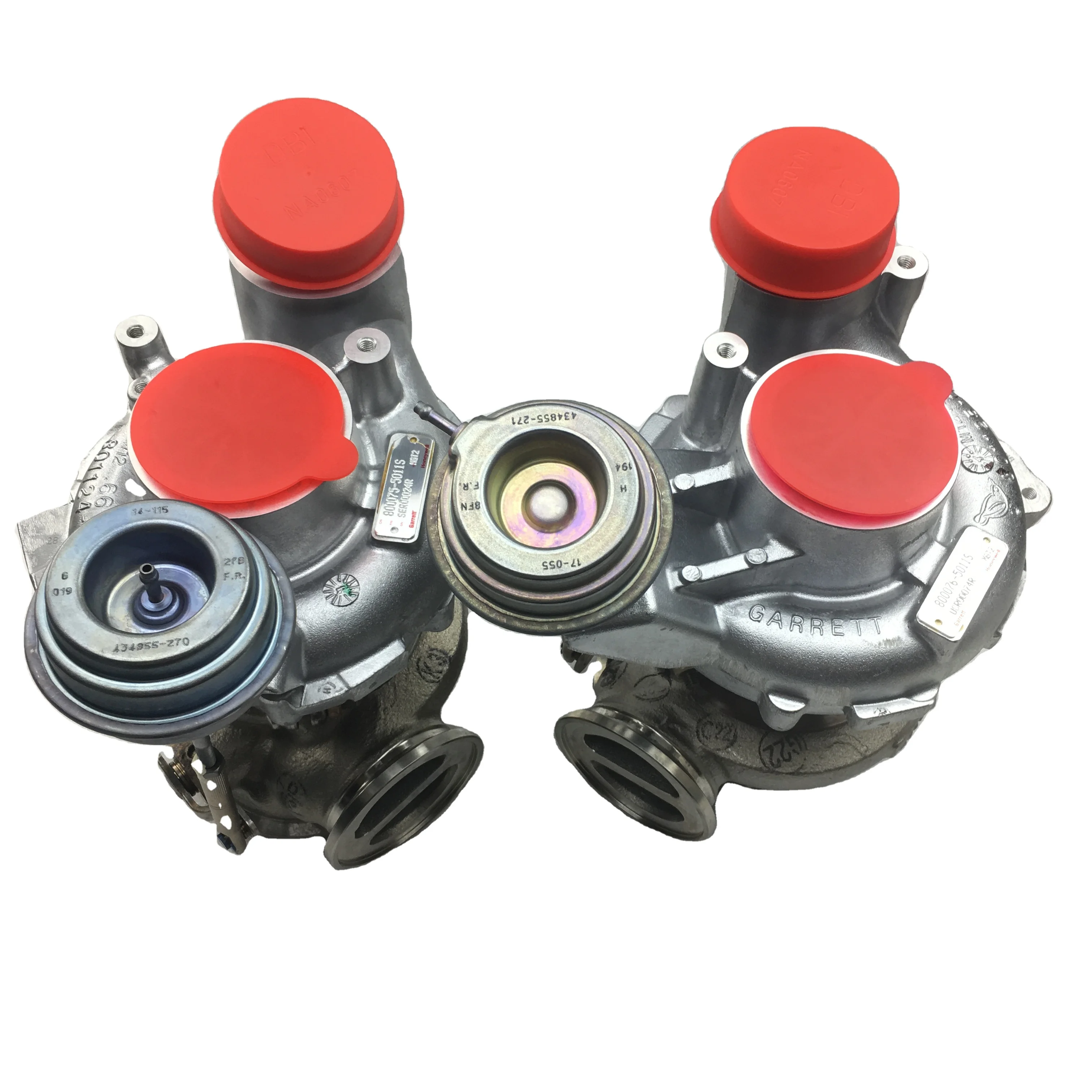 Фото Турбонагнетатели Twin Turbos MGT2260DSL 800075-0011 800076-0011 S63 для двигателей M5 M6 F10 F12 4.4L V8 №1