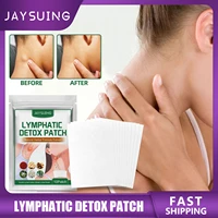 lymphatic drainage detox patches relieve lymph nodes swell pain treatment armpit neck node swollen anti swelling herbal plaster