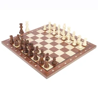wooden chess board game luxury professional entertainment table family games xadrez tabuleiro jogo educational child games