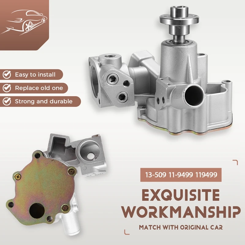 13-509 119499 Water Pump For Yanmar 482 Thermo King TK486 TK486E SL100 SL200 Engine 11-9499