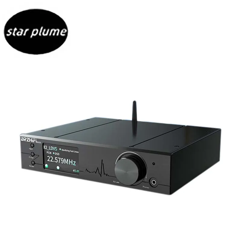 

Star Plume 2022 New NXC02 Dual -Core ES9038Pro Digital Sudio HIFI Fever Decoder Bluetooth 5.0 Amplifier